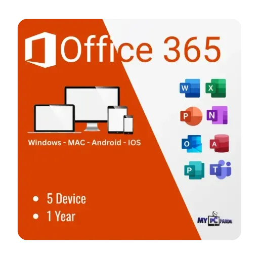 Microsoft Office 365 1 Year 5 Devices